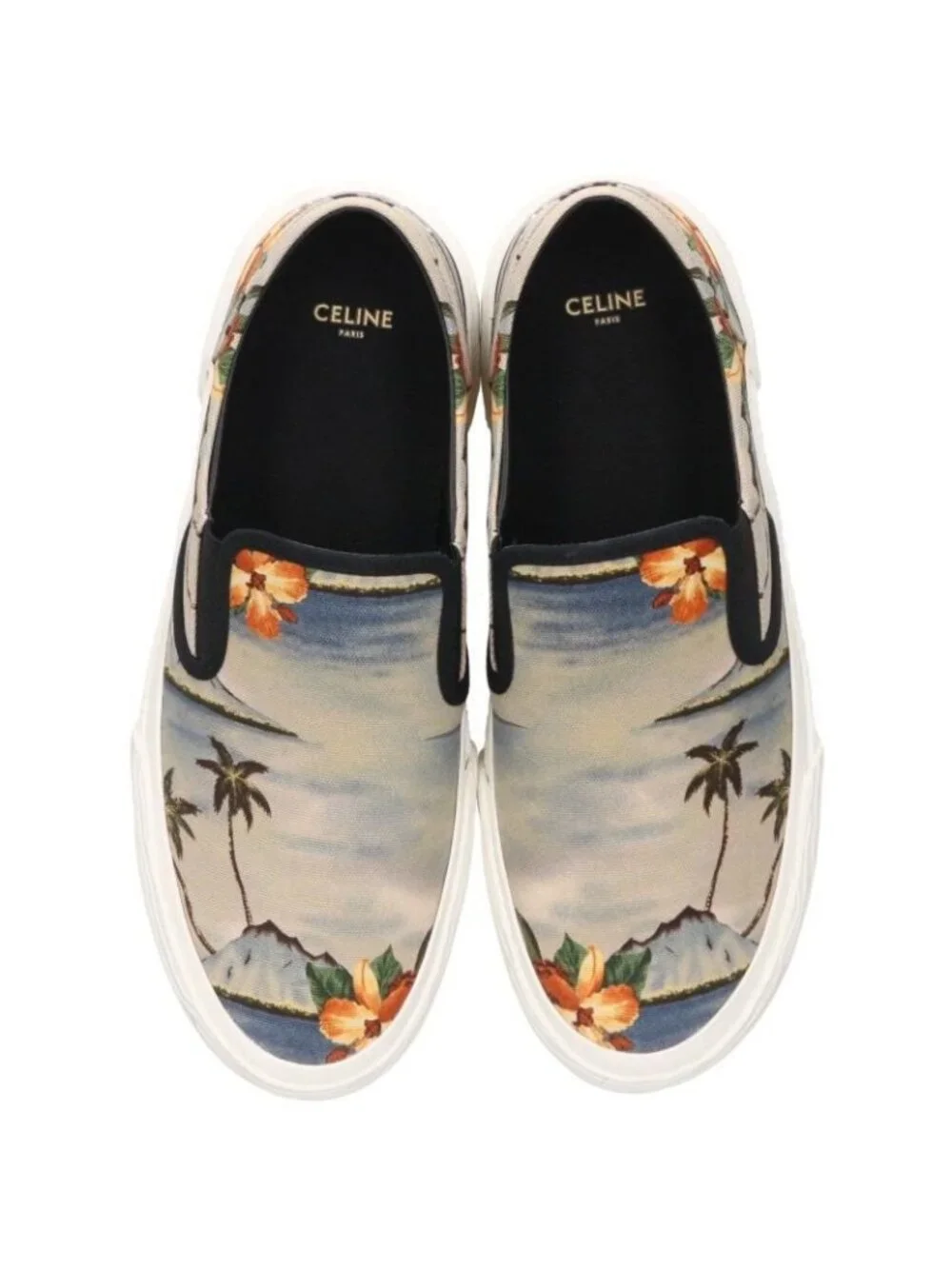 Celine All Over Print Slip-on Sneakers